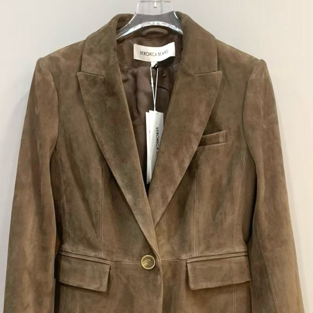 Veronica Beard Duane suede blazer - Picture 11 of 12